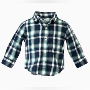 Gymboree Plaid Shirt size‎ 6-12 months